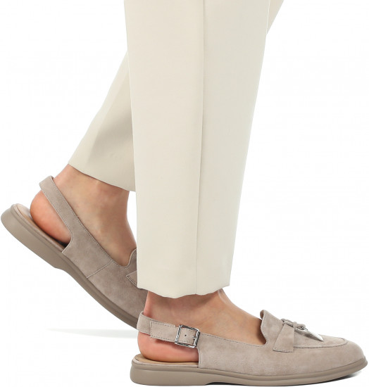 Лоферы-слингбэки женские