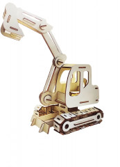 Модель сборная деревянная «Экскаватор» - Фото 1