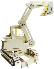 Модель сборная деревянная «Экскаватор» - Фото 4