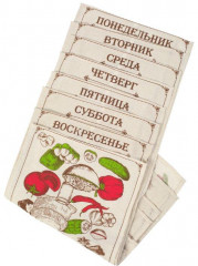 Комплект полотенец «Рецепты недели» (34х61 - 8 шт) - Фото 2