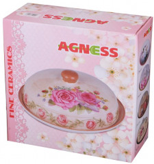 Блюдо для блинов «Соты» (23х10 см) - Фото 1