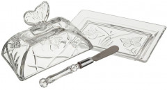 Масленка с ножом (17,6х12,3х10,2 см) - Фото 2