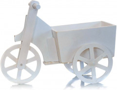 Подставка для цветов "Велосипед", 20*30см, дерево - Фото 1