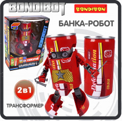 Трансформер «Банка-робот самурай с оружием» - Фото 4