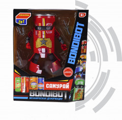 Трансформер «Банка-робот самурай с оружием» - Фото 7