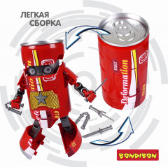 Трансформер «Банка-робот самурай с оружием» - Фото 5