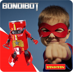 Трансформер «Банка-робот самурай с оружием» - Фото 3