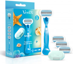 Станок бритвенный со сменными кассетами «Smooth» - Фото 3