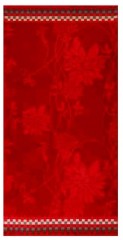 Полотенце махровое пестротканое "Autunno Iberico" (Cleanelly Collection, 50х100, цвет красный) - Фото 1