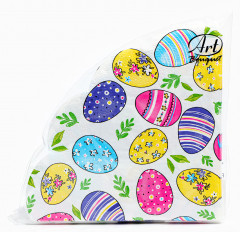 Салфетки бумажные «Акварельные яйца» - Фото 1