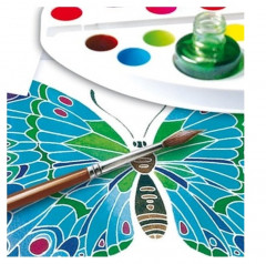 Набор для творчества «Акварельная раскраска» - Бабочки - Фото 2