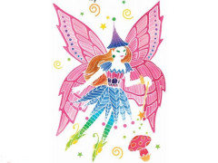 Набор для творчества «Акварельная раскраска» - Феи - Фото 1