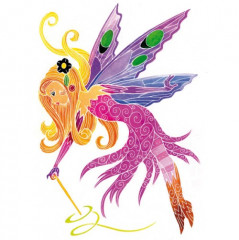 Набор для творчества «Акварельная раскраска» - Феи - Фото 4