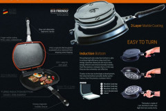 Сковорода-гриль двойная «Granit Diamond Line» - Фото 1