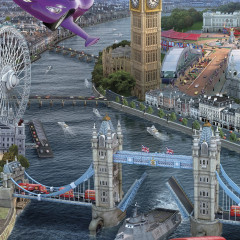 Фотообои «Cars World» (368 х 254 см) - Фото 1