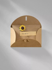 Открытка с конвертом «Sunflower» - Фото 1