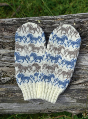 Дизайнерский жаккард. Вяжем варежки и носочки на спицах! - Фото 4