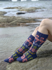 Дизайнерский жаккард. Вяжем варежки и носочки на спицах! - Фото 8