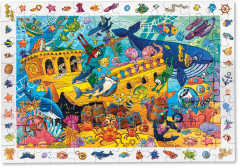 Пазл с развивающей игрой «Царство синего моря» - Фото 3