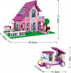 Конструктор «Розовый домик» - Фото 1