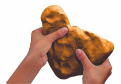 Паста для лепки и моделирования (250 г), цвет терракотовый - Фото 4