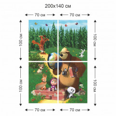 Фотообои «Маша и Медведь» - Фото 2