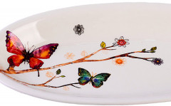 Блюдо сервировочное «Бабочки в саду» - Фото 1