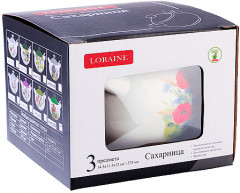 Сахарница с крышкой и ложкой «Цветущие маки» - Фото 3