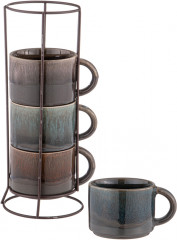 Набор чашек на подставке - Фото 1