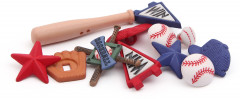Набор пуговиц-фигурок «Бейсбол» - Фото 2