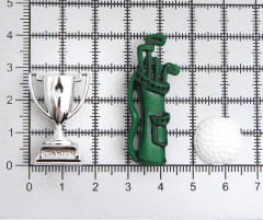 Набор пуговиц-фигурок «Гольф» - Фото 1