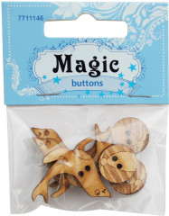 Набор пуговиц-фигурок «Морской котик и мяч» - Фото 3