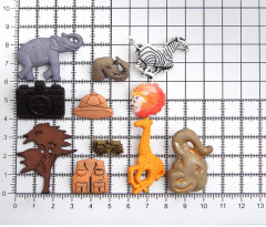 Набор пуговиц-фигурок «Сафари» - Фото 1