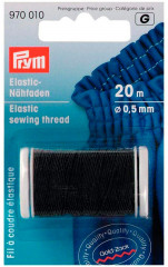 Нить эластичная, цвет черный - Фото 3