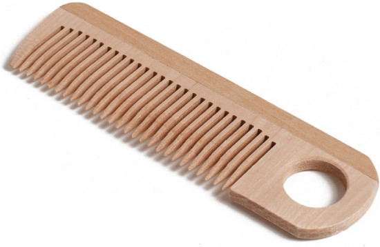Гребень для волос деревянный