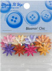 Набор пуговиц-фигурок «Цветущий шик» - Фото 1