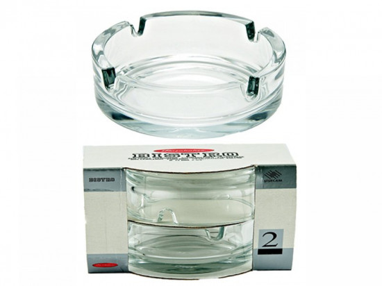 Круглая пепельница «Bistro» (10,7 см; 2 шт)