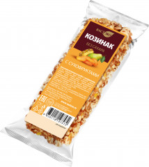 Набор козинаков из полбы без сахара с сухофруктами - Фото 1