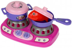 Набор игровой «Плита с набором посуды» - Фото 2