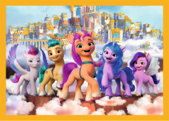 Набор пазлов 4в1 «Знакомьтесь с пони» - Фото 1