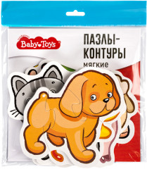 Пазлы-контуры мягкие «Домашние животные» - Фото 1