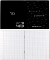 Тетрадь ученическая с пластиковой обложкой «Английский язык» - Фото 2