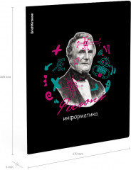 Тетрадь ученическая с пластиковой обложкой «Информатика» - Фото 2