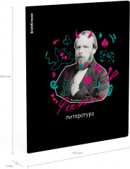 Тетрадь ученическая с пластиковой обложкой «Литература» - Фото 2