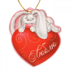 Ваза для цветов с открыткой «Сердечки. Для тебя» - Фото 3