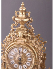 Комплект каминных часов с подсвечниками - Фото 1