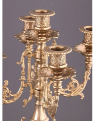 Комплект каминных часов с подсвечниками - Фото 2