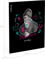 Тетрадь ученическая с пластиковой обложкой «Алгебра» - Фото 2