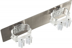 Держатель для уборочного инвентаря двойной - Фото 2