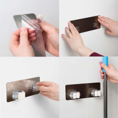 Держатель для уборочного инвентаря двойной - Фото 6